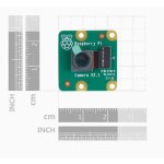 Cámara Original Raspberry PI HQ V2 3/3 de ancho/IMX477R Módulo de Sensor de cámara RPi Cam3 NolR RPi HQ Cámara IMX477R